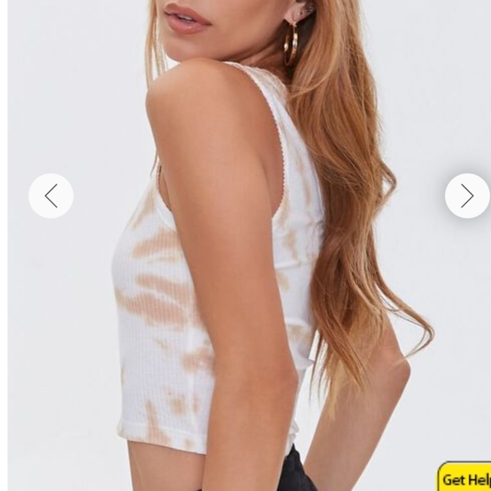 Forever 21 NWT One shoulder croptop - Picture 3 of 10